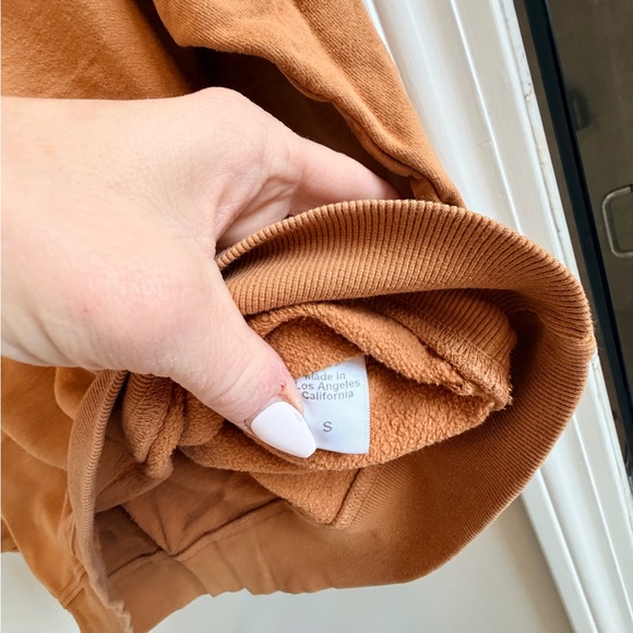 Clare V tan and red sardine sweatshirt - Picture 3 of 4